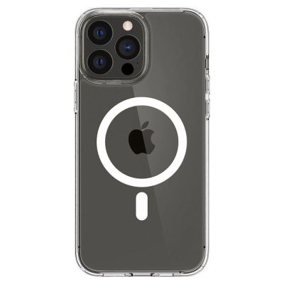 7. Etui Spigen Ultra Hybrid Mag z MagSafe na iPhone 13 Pro Max - białe