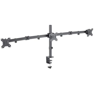 3. Manhattan 461658 uchwyt / stojak do monitorów 68,6 cm (27") Biurko Czarny