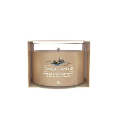 3. Świeca mini AMBER & SANDALWOOD YANKEE