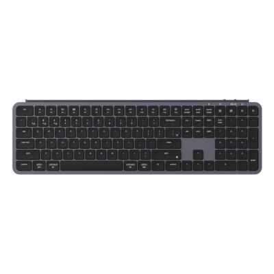 Keychron B6P-K1 klawiatura Dom/Biuro USB + RF Wireless + Bluetooth Szary