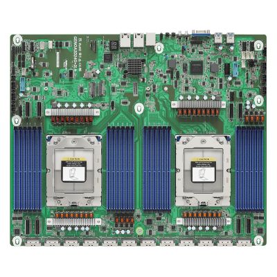 Płyta główna ASRock GENOA2D24G-2L+ 2x SP5 AMD Epyc 9004 SoC (24xDIMM, NVMe, 2xM.2, 2xGbE, IPMI)