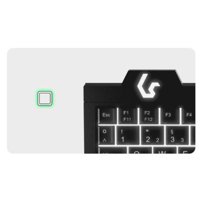 4. KeySonic KSK-3210ELU (DE) klawiatura Dom USB QWERTZ Niemiecki Czarny