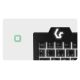 4. KeySonic KSK-3210ELU (DE) klawiatura Dom USB QWERTZ Niemiecki Czarny