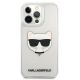3. Etui Karl Lagerfeld Choupette Head na iPhone 13 Pro Max - przezroczyste