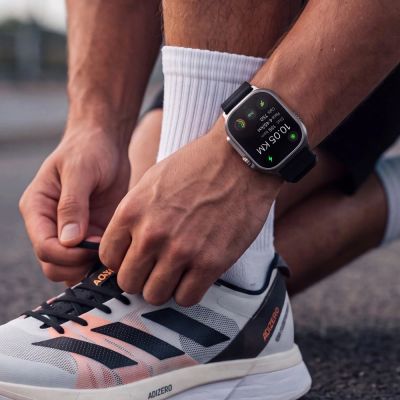 20. Szkło hartowane Tech-Protect Easy Set+ 2-pack na Apple Watch Ultra 1 / 2 49 mm - przezroczyste