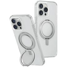 Etui UNIQ Swivix 360 Rotating Kickstand na iPhone 16 Pro Max - przezroczyste