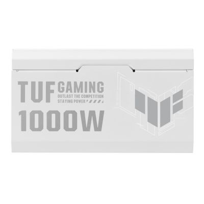 10. Zasilacz ASUS TUF Gaming 1000W Gold White Edition