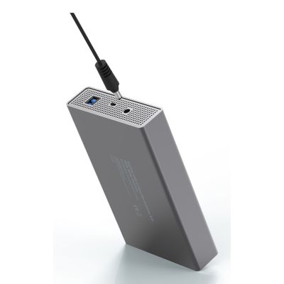 9. Digitus Obudowa dysku twardego USB 3.0, 3,5", SATA, 16 TB, aluminium