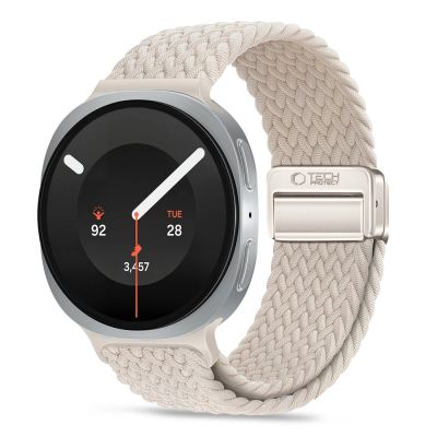 Pasek Tech-Protect NylonMag na Samsung Galaxy Watch 40 / 44 / 46 mm - beżowy