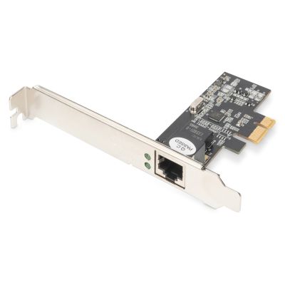 20. DIGITUS KARTA SIECIOWA PRZEWODOWA PCI EXPRESS 1X RJ45 2.5 GIGABIT ETHERNET 2500MBPS DN-10135