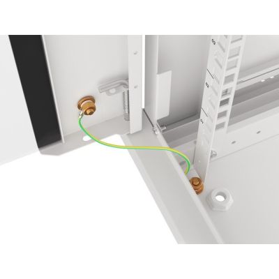 Lanberg WF01-6606-10S stojak 6U Szafa wisząca Szary