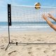 8. SIATKA I STELAŻ DO GRY W BADMINTONA 5X1.55M POKROWIEC ENERO