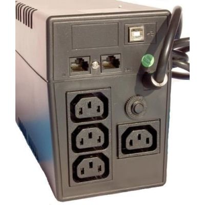 2. Orvaldi VPS 600 zasilacz UPS Technologia line-interactive 0,6 kVA 360 W