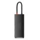 7. Baseus Lite Series wielofunkcyjny HUB USB Typ C - 2 x USB 3.0 / USB Typ C / HDMI 1,4 / SD/TF OTG czarny (WKQX050001)