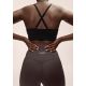 2. Spodnie damskie CASALL Flare High Waist Pant kolor szary