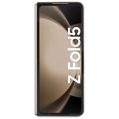 4. Etui Karl Lagerfeld Saffiano Karl&Choupette Pin na Samsung Galaxy Z Fold 5 - czarne