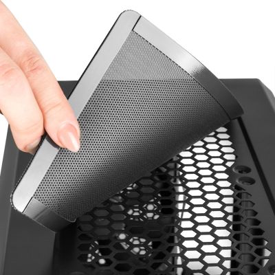 19. Obudowa MODECOM Oberon Pro Glass AT-OBERON-PG-10-000000-0002 (ATX, ITX, Micro ATX; kolor czarny)