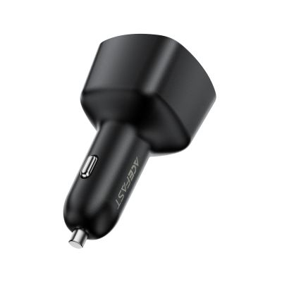 3. Ładowarka samochodowa Acefast B18 200 W 2x USB-C + USB-A - czarna