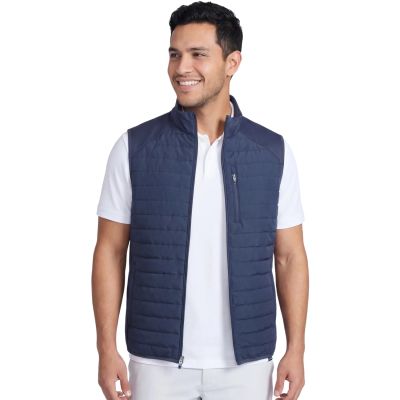 2. Skechers GO Shield Hybrid Vest JA226-CCNV Granatowe L