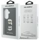 9. Etui Karl Lagerfeld Saffiano Double Heads Metal na Samsung Galaxy S26 - czarne