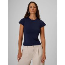 T-shirt slim gładki damski 4F 4FRSS26TTSHF4520-31S