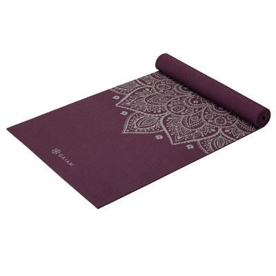 11. Mata do Jogi Gaiam Midnight Plum Sundial Flower 5mm 65734