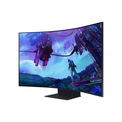 12. Samsung G97NC monitor komputerowy 139,7 cm (55") 3840 x 2160 px 4K Ultra HD LED Czarny