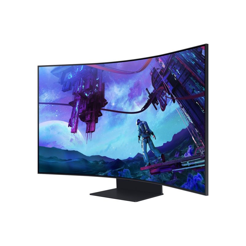 12. Samsung G97NC monitor komputerowy 139,7 cm (55") 3840 x 2160 px 4K Ultra HD LED Czarny