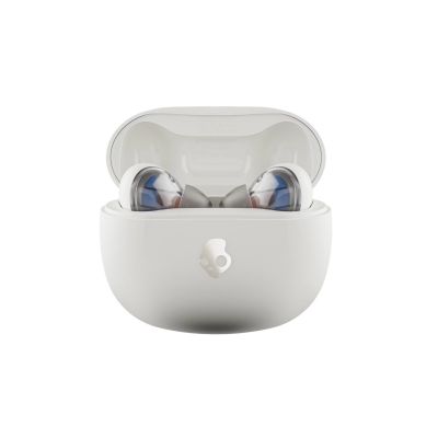6. Słuchawki Skullcandy Rail True Wireless Bone/Orange Glow
