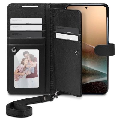 2. Etui Spigen Wallet "S" na Samsung Galaxy S25+ - czarne