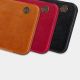 12. Nillkin Qin skórzana kabura etui Xiaomi Redmi Note 9T 5G brązowy