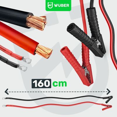 16. Prostownik akumulatorowy z rozruchem 40A 12V/24V W14005 WUBER