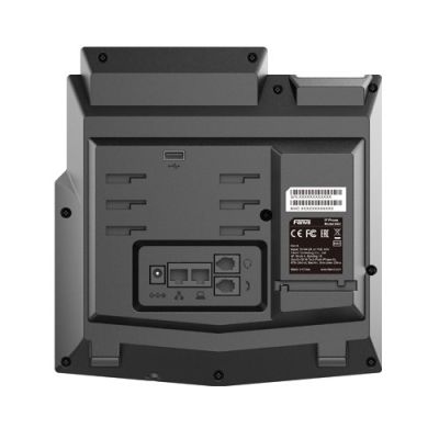 4. Telefon VoIP Fanvil X4U Czarny z 12 liniami LCD i Wi-Fi