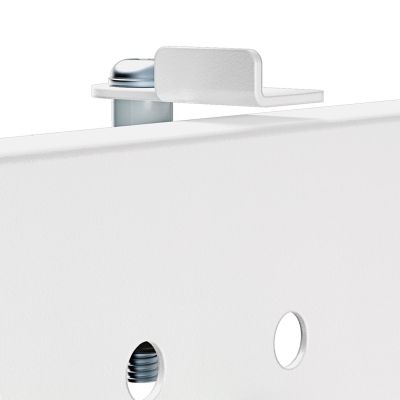 8. Przegroda biurkowa / organizer Ergo Office, max. obciążenie 10kg, biała tablica, szerokość 1116mm, biała, ER-301 W