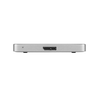 9. Verbatim Store 'n' Go ALU Slim zewnętrzny dysk twardy 1TB 2.5" USB Type-C 3.2 Gen 1 (3.1 Gen 1) Srebrny