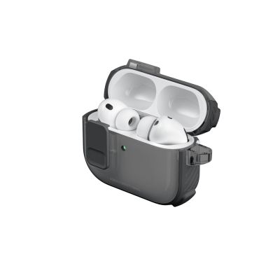 11. Etui AMAZINGTHING Titan Pro Mag Case Clear do AirPods Pro 3 - czarne
