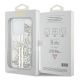 8. Etui Guess Liquid Glitter Gold Stripes na iPhone 15 Pro Max - przezroczyste