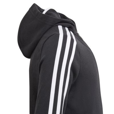 4. Bluza adidas Essentials 3S Full-zip Hoodie Jr GQ8356