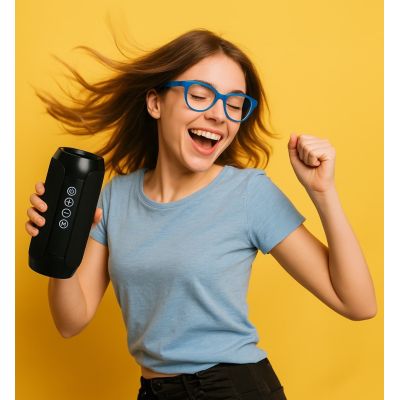 7. SQUEAK GŁOŚNIK JET BLUETOOTH 5.3, 14W, RADIO FM, MICROSD, AUX, USB, USB-C SQ1008