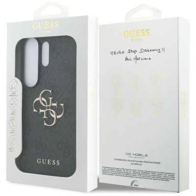 8. Etui Guess 4G Big Metal Logo do Samsung Galaxy S26 Ultra - czarne
