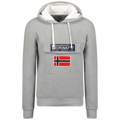 Bluza Geographical Norway Gadrien DB 054 M WW6114H/GN/Blended Grey / White