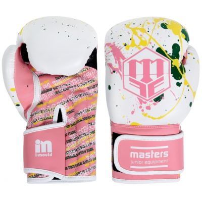 6. Rękawice bokserskie MJE - RPU-ART-PINK