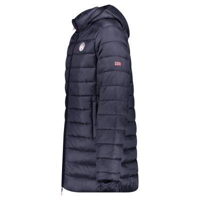 2. Kurtka męska Geographical Norway AMIGOMAP LONG HOOD DB NAVY MEN 233 NAVY (WZ5088H/GN-MARINE)