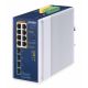 2. PLANET IP30 Industrial L2/L4 8-Port Zarządzany L2/L4 Gigabit Ethernet (10/100/1000) Aluminium, Niebieski