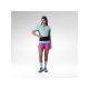 Szorty damskie ROSSIGNOL W Sidelhorn Short 3' różowe