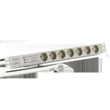 EFB Elektronik EK631DE.3GR rozgałęziacz 2 m 7 x gniazdo sieciowe Wewnętrzna Jasny Szary