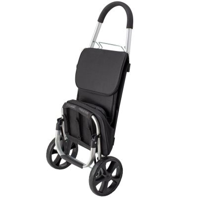 4. WÓZEK ZAKUPOWY PREMIUM CZARNY SEMI LINE