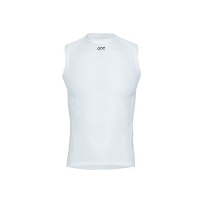 Koszulka rowerowa POC ESSENTIAL LAYER Vest - biały