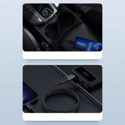 17. Baseus Ingenuity Series Mini przejściówka adapter USB 3.1 OTG do USB Typ C czarny (ZJJQ000101)