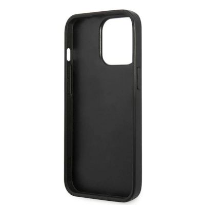 7. Etui Karl Lagerfeld Perforated Allover na iPhone 13 Pro / 13 6,1" - pomarańczowe